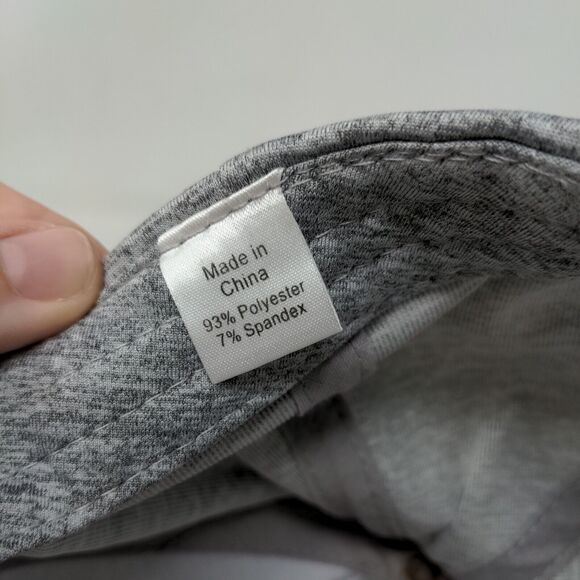 OTF Strapback Hat Gray One Size Adjustable Lightweight Breathable 6 Panel - Picture 8 of 8